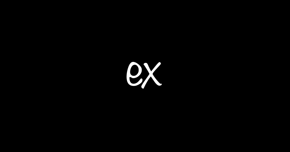 Ex Clothing – ex clothing
