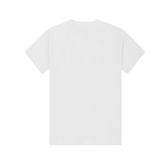 WHITE STATEMENT TEE